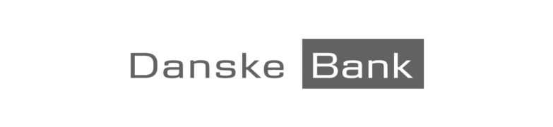 danske bank logo in grey