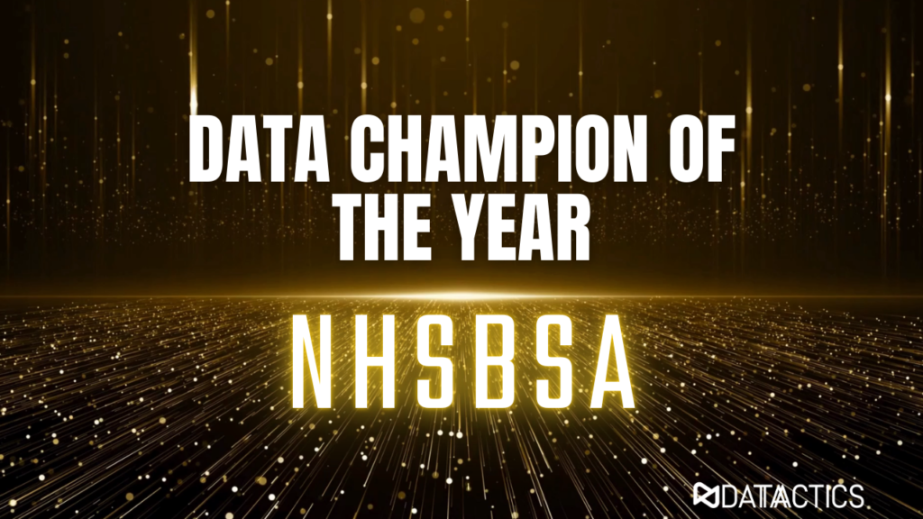 Data Champion of the Year Award graphic